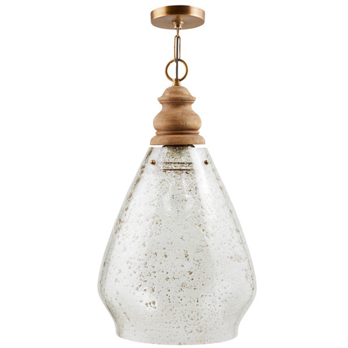 Juniper One Light Pendant in Light Wood (65|330418LW)