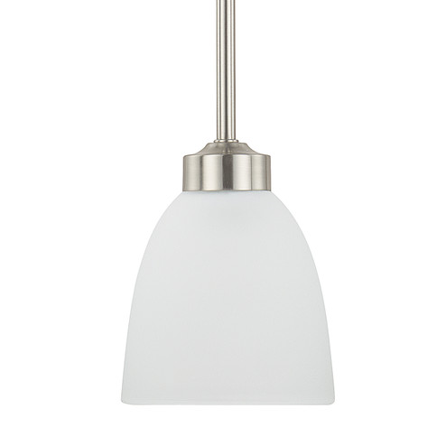 Jameson One Light Pendant in Brushed Nickel (65|314311BN-333)