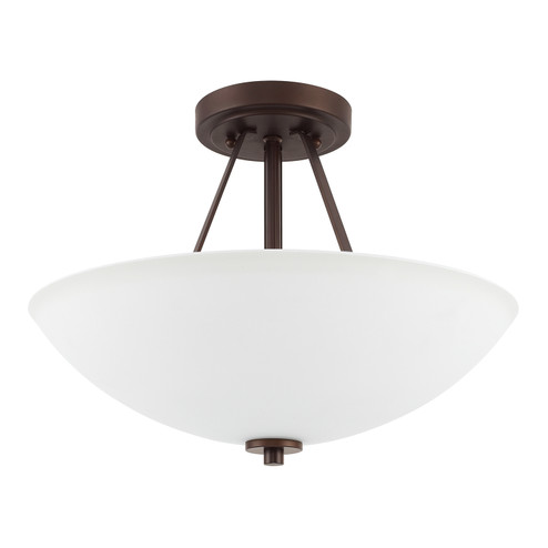 Stewart Two Light Semi-Flush Mount in Bronze (65|218921BZ)