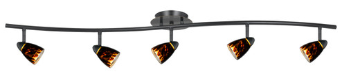 Serpentine Five Light Pendant in Dark Bronze (225|SL-954-5-DBBRNS)