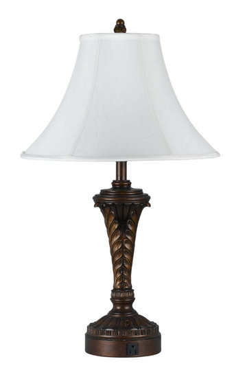 HOTEL One Light Table Lamp in Antique Walnut (225|LA-60004TB-1)
