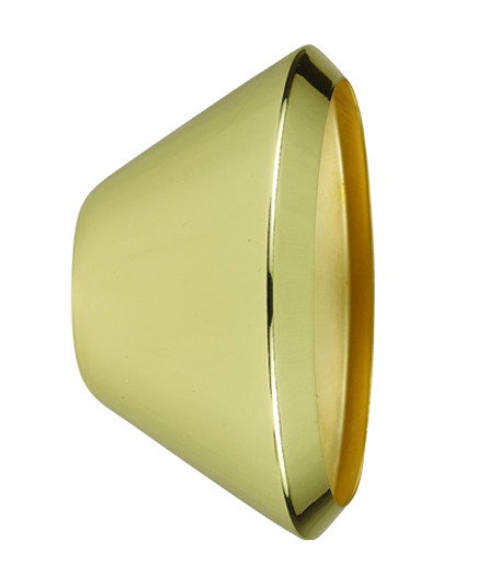 One Light Track Fixture in Polished Brass (225|HT-222-SHADE-PB)