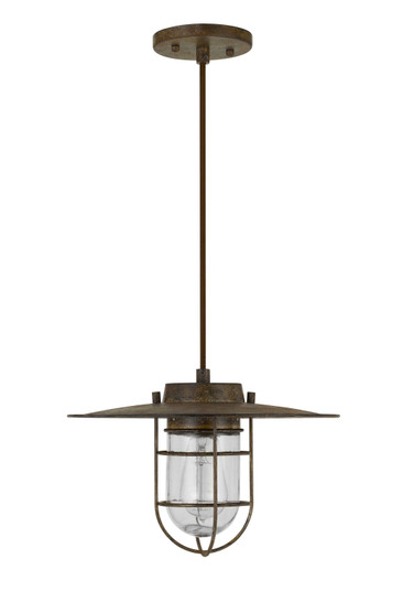 Owenton One Light Pendant in Rust (225|FX-3724-1P)