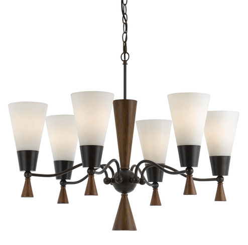 Verona Six Light Chandelier in Mahogany (225|FX-3528/6)