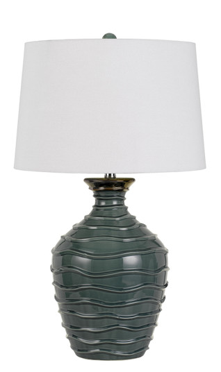 Oristano One Light Table Lamp in Teal (225|BO-2816TB)
