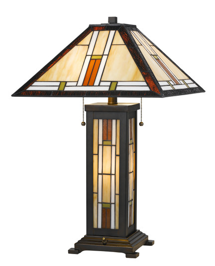 Three Light Table Lamp in Tiffany (225|BO-2719TB)