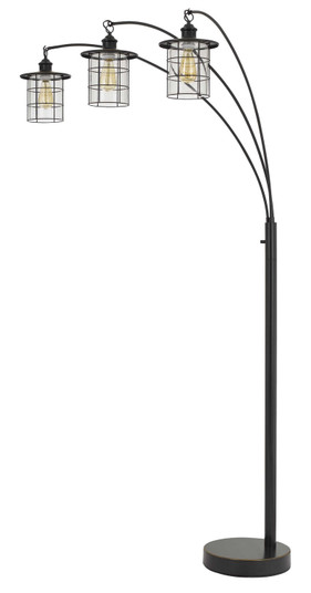 Silveton Three Light Arc Floor Lamp in Dark Bronze (225|BO-2668-3L-DB)