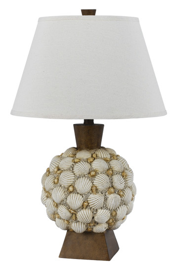 Seashell One Light Table Lamp in Shell (225|BO-2614TB)