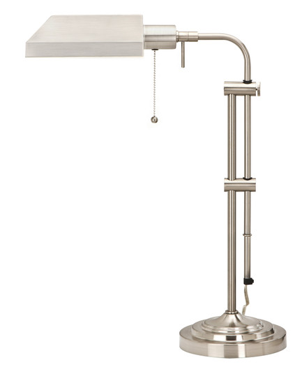 Pharmacy One Light Table Lamp in Brushed Steel (225|BO-117TB-BS)