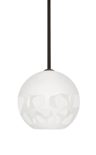 Rocky One Light Pendant in Bronze (74|1TT-ROCKYWH-LED-BR)