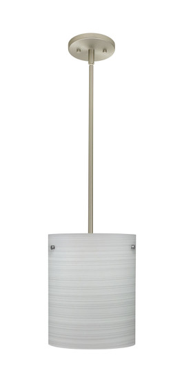 Tamburo One Light Pendant in Satin Nickel (74|1TT-4006KR-SN)