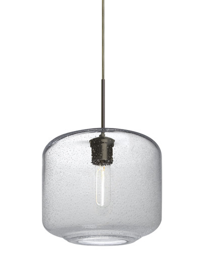 Niles One Light Pendant in Bronze (74|1JT-NILES10CL-EDIL-BR)