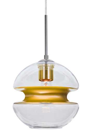 Hula 8 One Light Pendant in Satin Nickel (74|1JT-HULA8GD-SN)