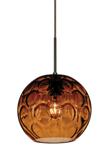 Bombay One Light Pendant in Bronze (74|1JT-BOMYAM-BR)