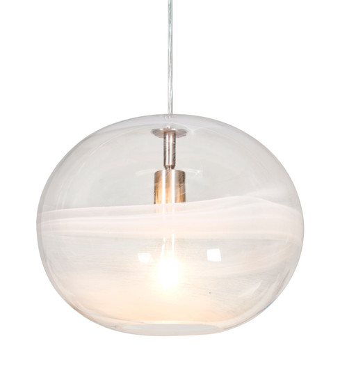 Geno One Light Pendant in Satin Nickel (74|1JC-GENOCL-SN)