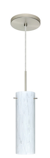 Copa One Light Pendant in Satin Nickel (74|1BT-493019-HAL-SN)