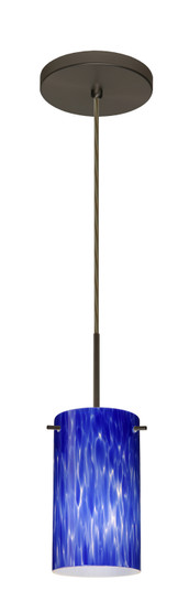 Stilo One Light Pendant in Bronze (74|1BT-440486-MED-BR)