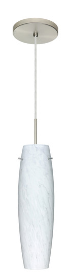 Tu Tu One Light Pendant in Satin Nickel (74|1BT-412119-HAL-SN)