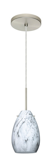 Pera One Light Pendant in Satin Nickel (74|1BT-1713MG-SN)