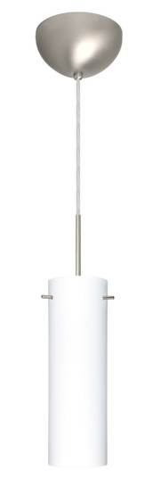 Copa One Light Pendant in Satin Nickel (74|1BC-493007-LED-SN)