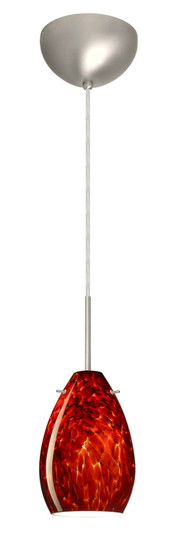 Pera One Light Pendant in Satin Nickel (74|1BC-171341-SN)