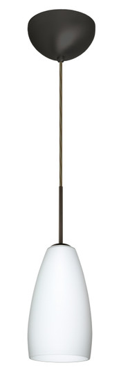 Chrissy One Light Pendant in Bronze (74|1BC-150907-LED-BR)