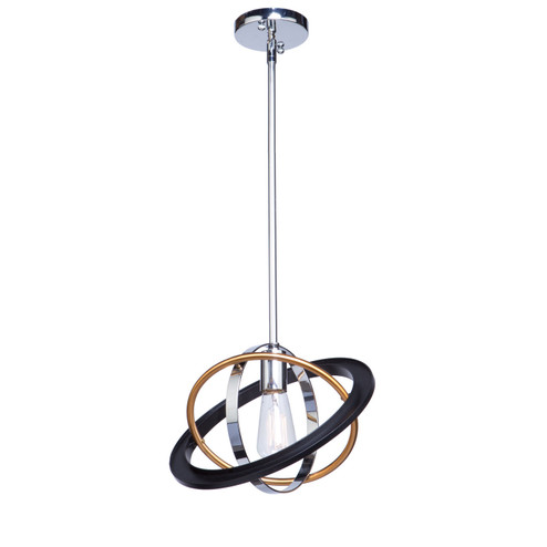 Cosmic One Light Pendant in Dark Bronze, Chrome, Satin Brass (78|CL15111)