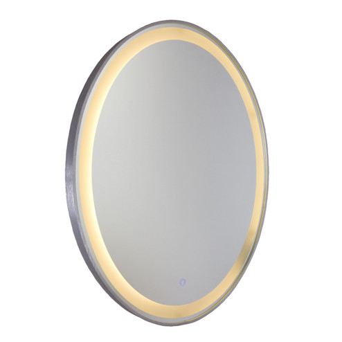 Reflections LED Mirror in Brushed Aluminum (78|AM300)