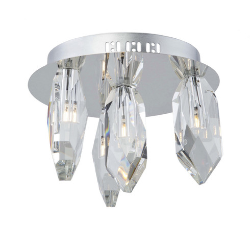 Doccia Four Light Flush Mount in Chrome (78|AC7044)