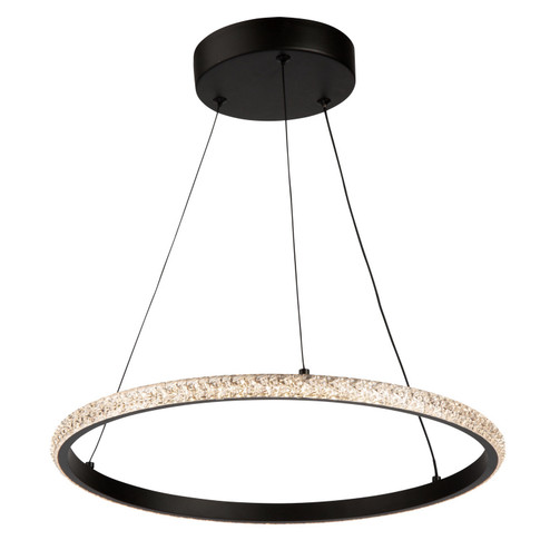 Nova LED Pendant in Black (78|AC6710BK)