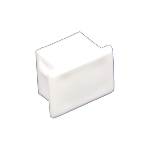 Extrusion End Cap in White (303|PE-AA2-END)