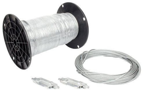 Commerical Grade Light String 110' Cable Strut Kit in Silver (303|LS-CABLE-110)