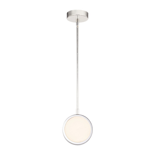 Blanco LED Pendant in Polished Nickel/Alabaster (452|PD325106PNAR)