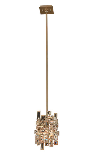 Vermeer One Light Mini Pendant in Brushed Champagne Gold (238|11195-038-FR001)