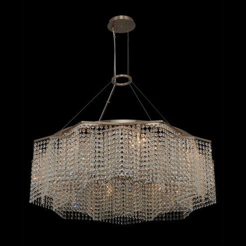 Cometa Eight Light Pendant in Brushed Champagne Gold (238|038956-038-FR001)
