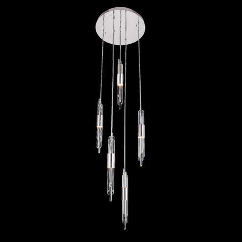 Lucca LED Foyer Pendant in Polished Chrome (238|037952-010-FR001)