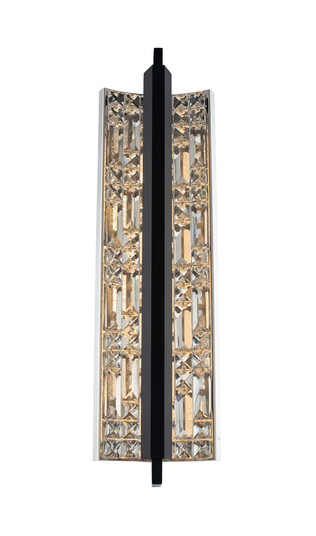Capuccio LED Wall Sconce in Matte Black w/ Chrome (238|036921-052-FR001)