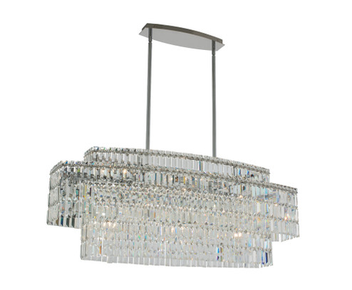 Livelli Ten Light Island Pendant in Polished Chrome (238|036561-010-FR001)