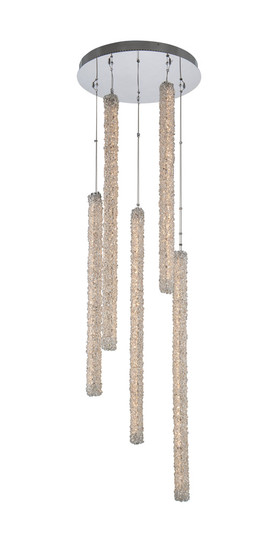 Lina LED Foyer Pendant in Polished Chrome (238|035557-010-FR001)