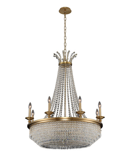 Tavo Eight Light Chandelier in Winter Brass (238|033971-044-FR001)