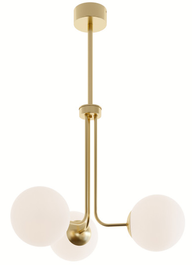 Metropolitan LED Pendant in Satin Brass (162|METP27L30D1SB)