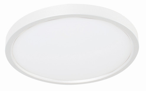 Edge Round LED Flush Mount in White (162|EGRF12LAJD1WH)