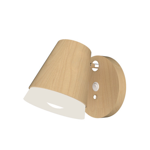 Conic One Light Wall Lamp in Maple (486|4138.34)
