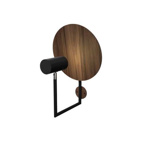 Dot One Light Wall Lamp in American Walnut (486|4129.18)