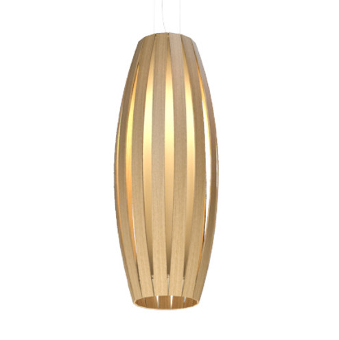 Barrel One Light Pendant in Louro Freijo (486|305.09)