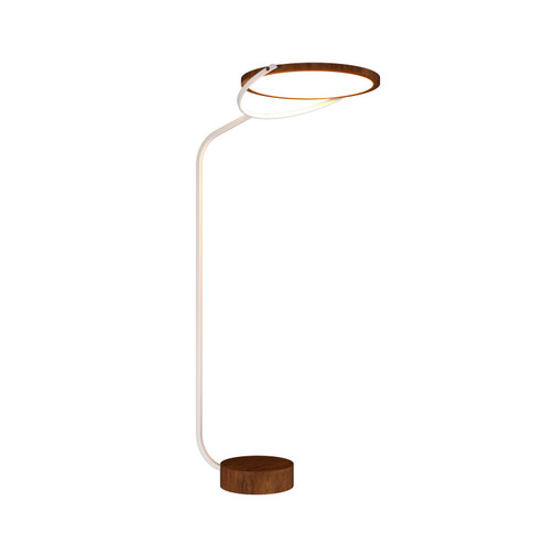 Naia LED Floor Lamp in Imbuia (486|3039LED.06)