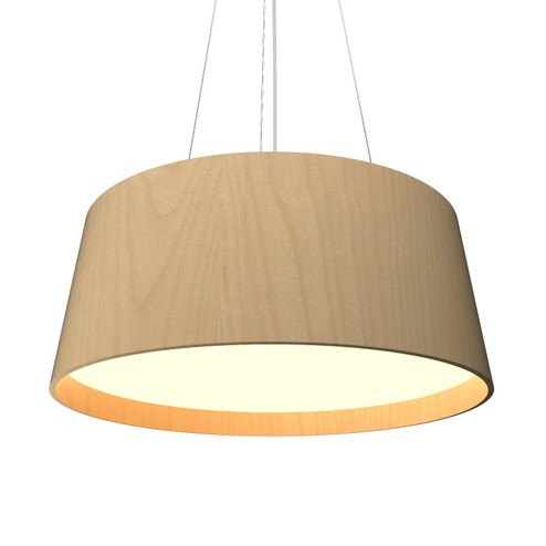 Conical LED Pendant in Maple (486|296LED.34)