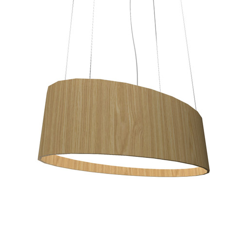 Oval LED Pendant in Sand (486|287LED.45)