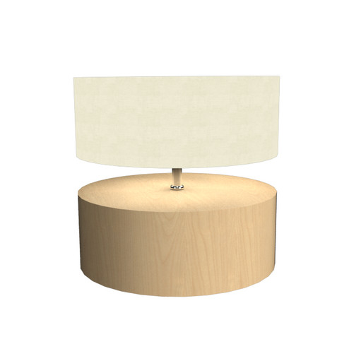 Cylindrical One Light Table Lamp in Maple (486|145.34)