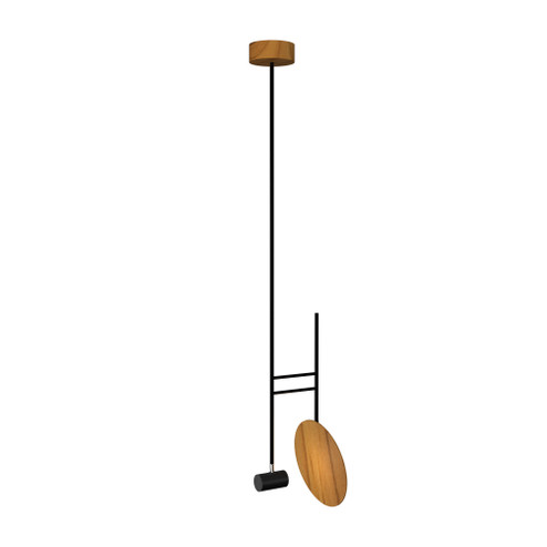 Dot One Light Pendant in Teak (486|1418.12)